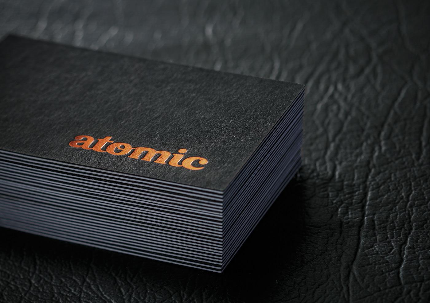 Atomic原子咖啡品牌形象設計