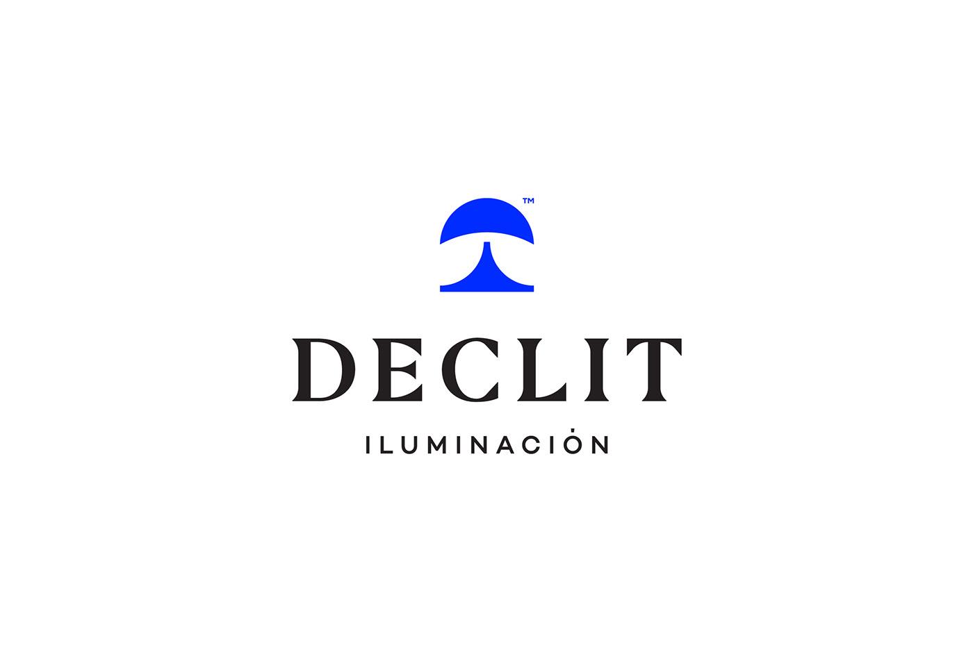 Declit家居燈具品牌標(biāo)志設(shè)計(jì)