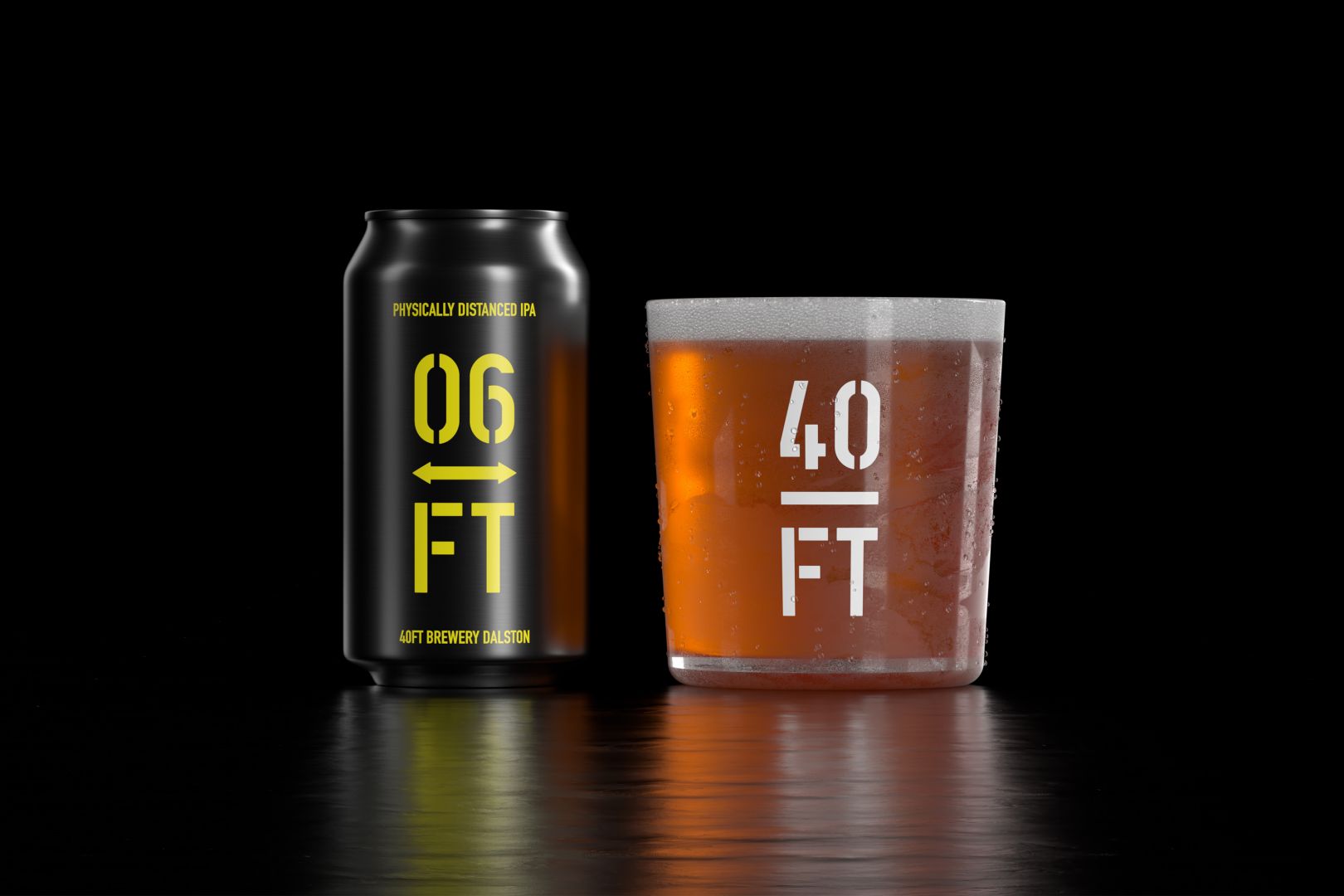 40FT釀酒廠標志設計
