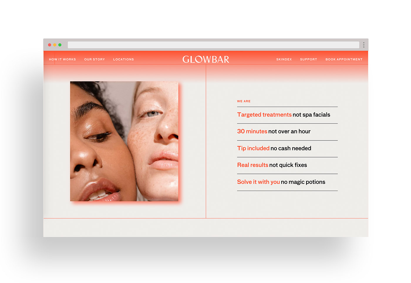 Glowbar護理店品牌設計
