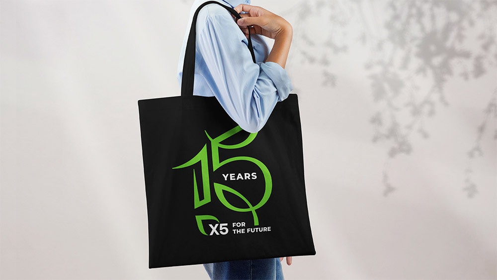 15周年慶LOGO設計應用