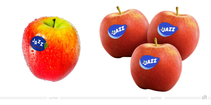 Jazz Apple標志新舊對比（左舊右新）
