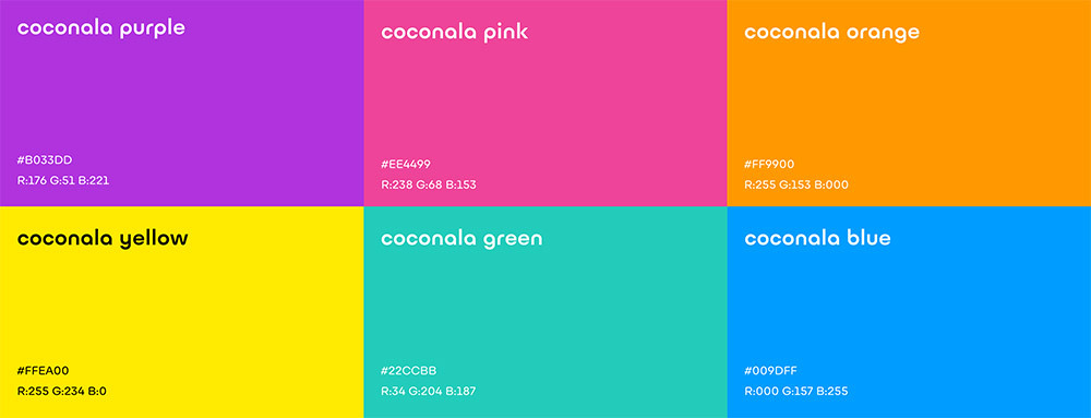 Coconala顏色