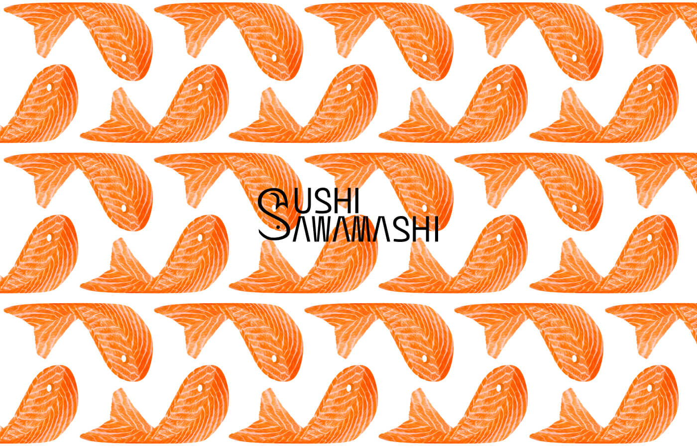 Sawamash 壽司LOGO設計
