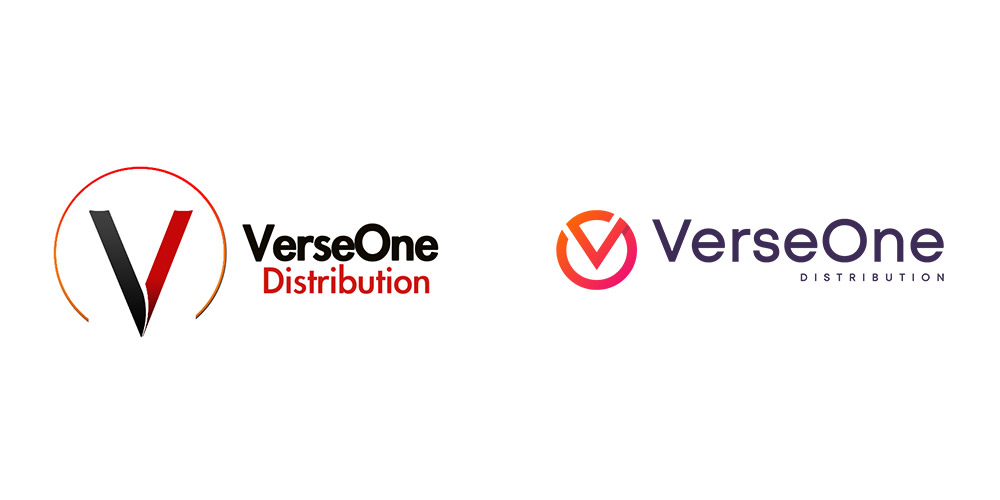 VerseOn 新舊品牌LOGO對(duì)比（左舊右新）