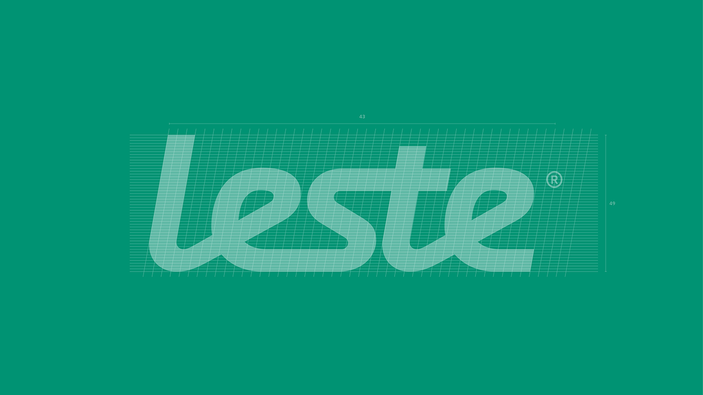 Leste 標志標準制圖