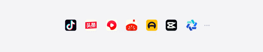 抖音LOGO變形記 抖音LOGO變形記