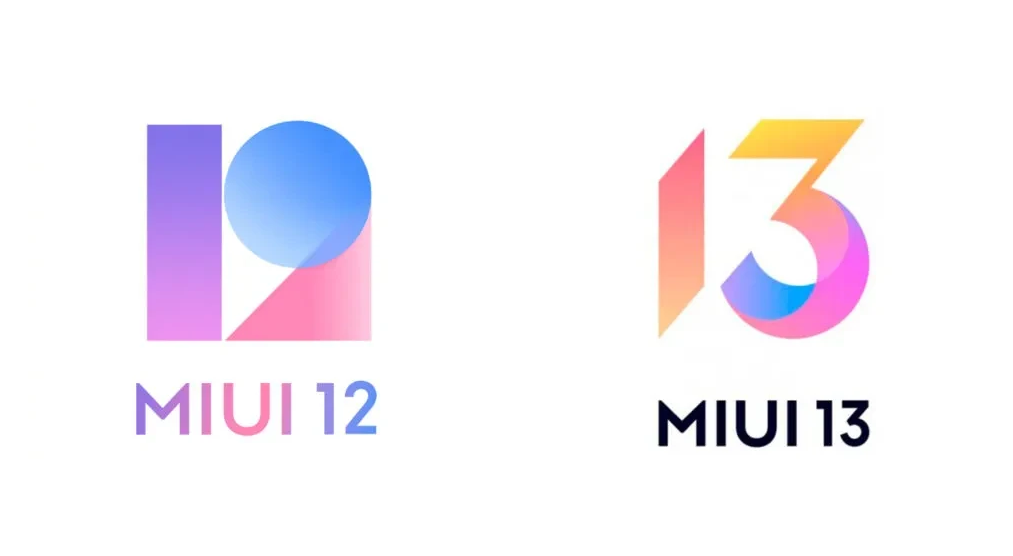小米13和小米12的品牌LOGO對比