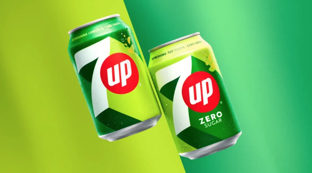 七喜飲料品牌形象設計升級